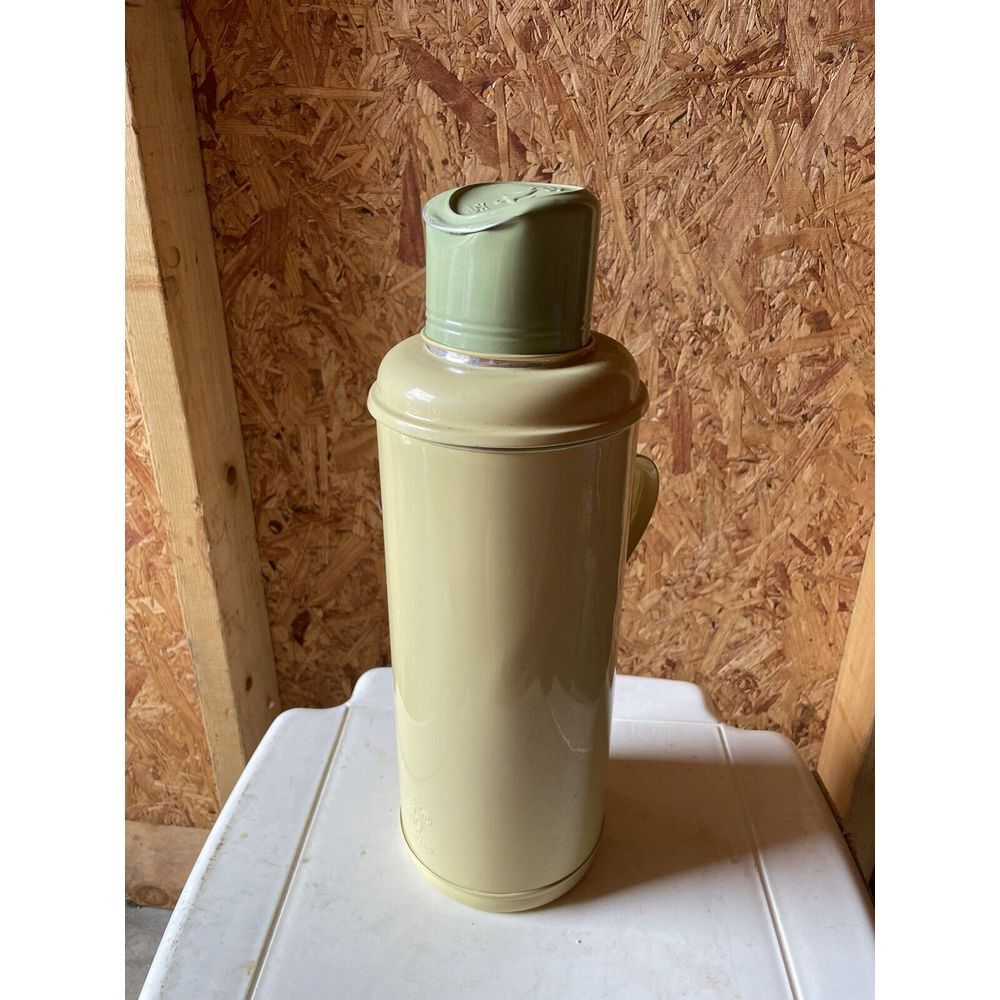 Vintage RARE Deer Brand Thermos- TALL